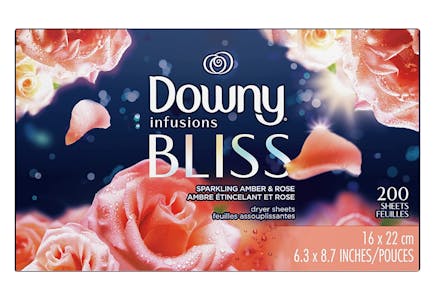 3 Downy Dryer Sheets