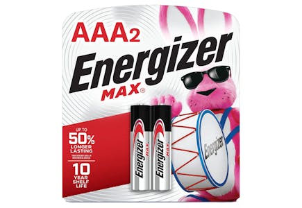 Energizer Batteries 2-Pack
