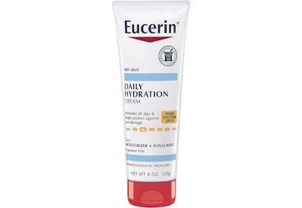 4 Eucerin Body Cream + SPF