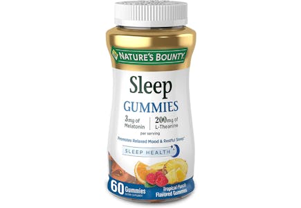 2 Nature's Bounty Sleep Gummies