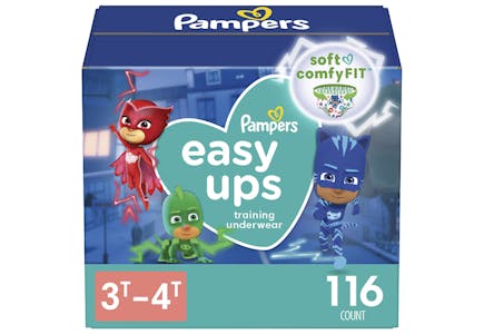 2 Pampers Easy Ups