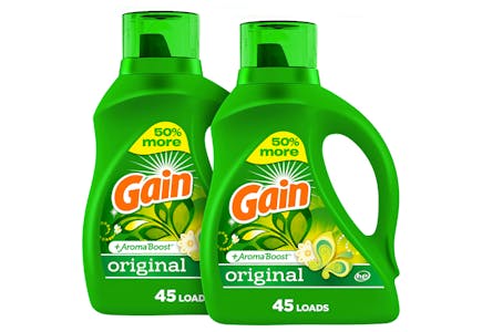 Gain Laundry Detergent (90 Loads)