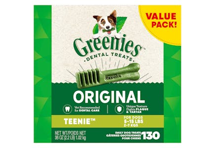 Greenies Dental Chews, 130 ct