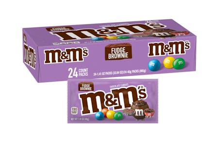 M&M's Fudge Brownie Candies