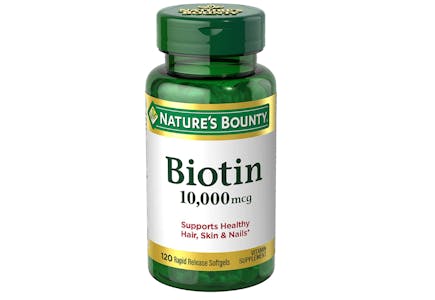 2 Nature's Bounty Biotin