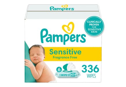 2 Pampers Baby Wipe Packs