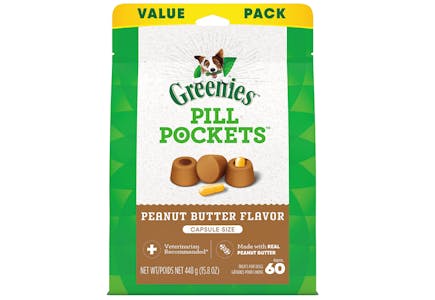 Greenies Peanut Butter Pill Pockets