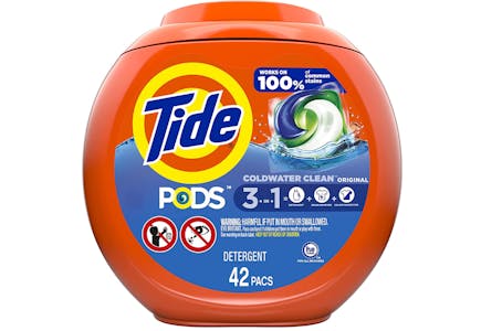 3 Tide Pods Detergent