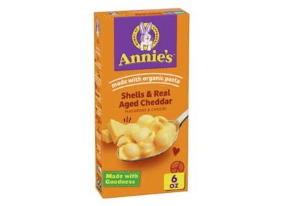 2 Annie's Macaroni & Cheese Shells