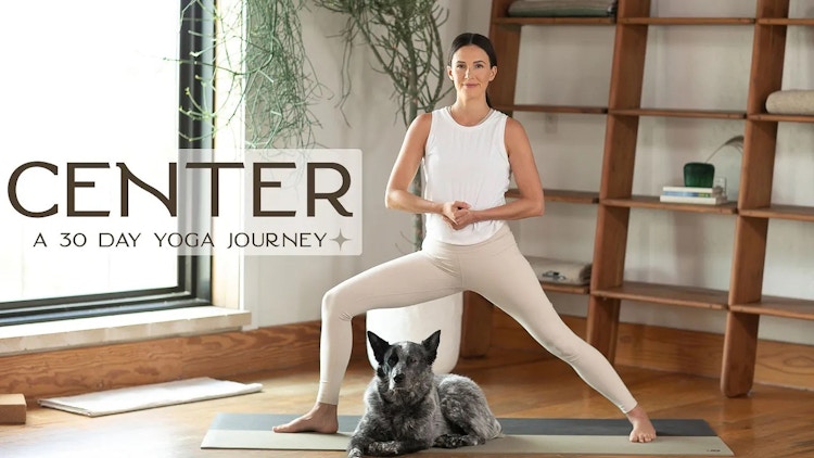 best youtube workout channels - A thumbnail from a video on the Yoga With Adriene Youtube channel