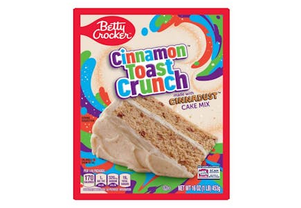 Betty Crocker Cinnamon Toast Crunch Cake Mix