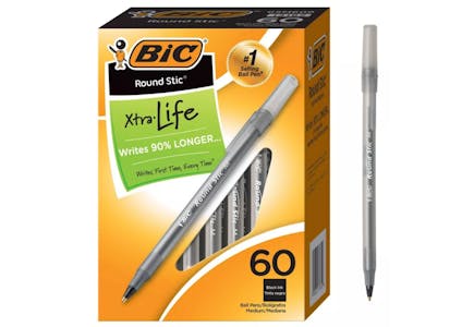 Bic 60-Count Pens