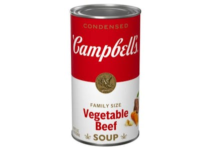 2 Campbell's Family Size Soups