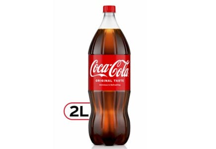 4 Coca-Cola 2-Liter Soda