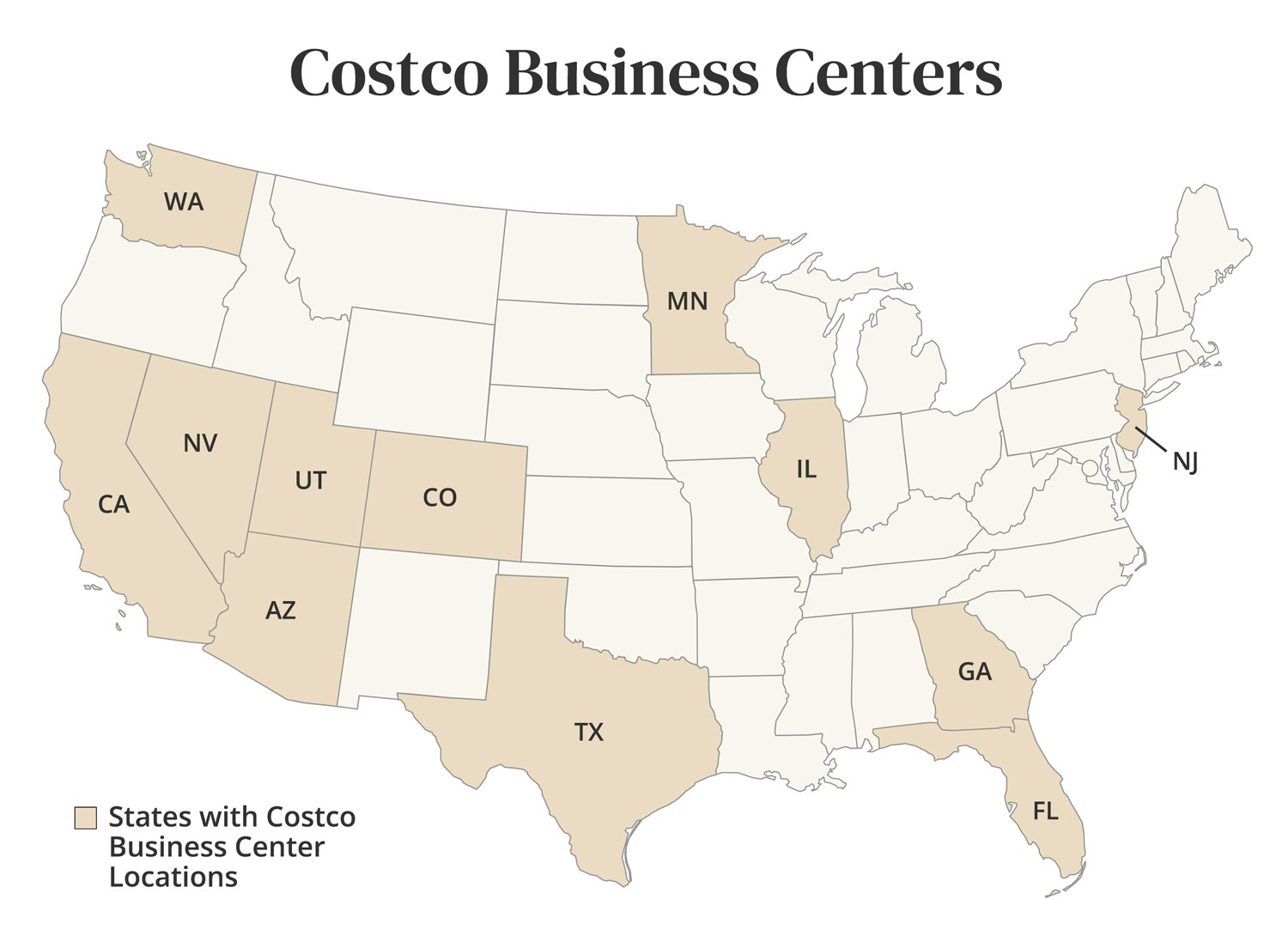 Costco Business Center Locations Map World Map - vrogue.co