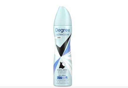 2 Degree Spray Deodorants