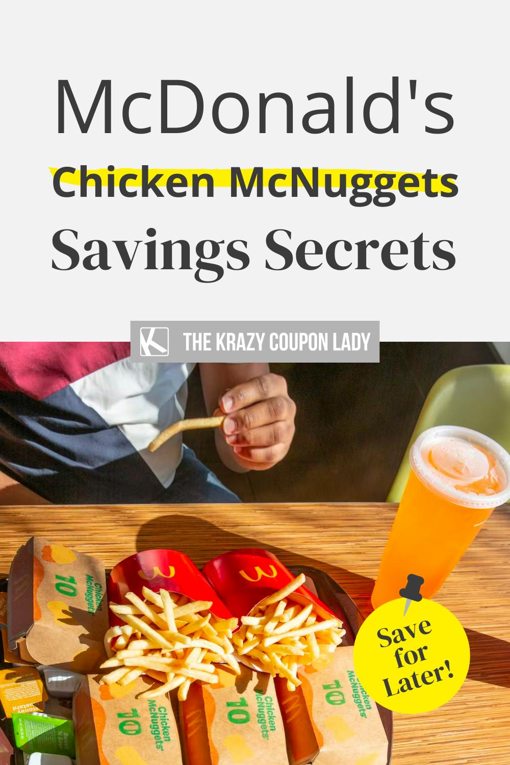 Dip Into These McDonald's Chicken McNuggets Secrets
