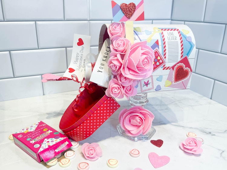 a diy valentine mailbox 