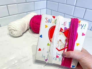 yard that was wrapped a board book