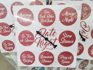date night spin board