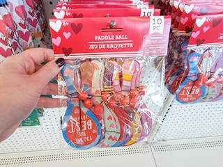 valentines day paddle balls