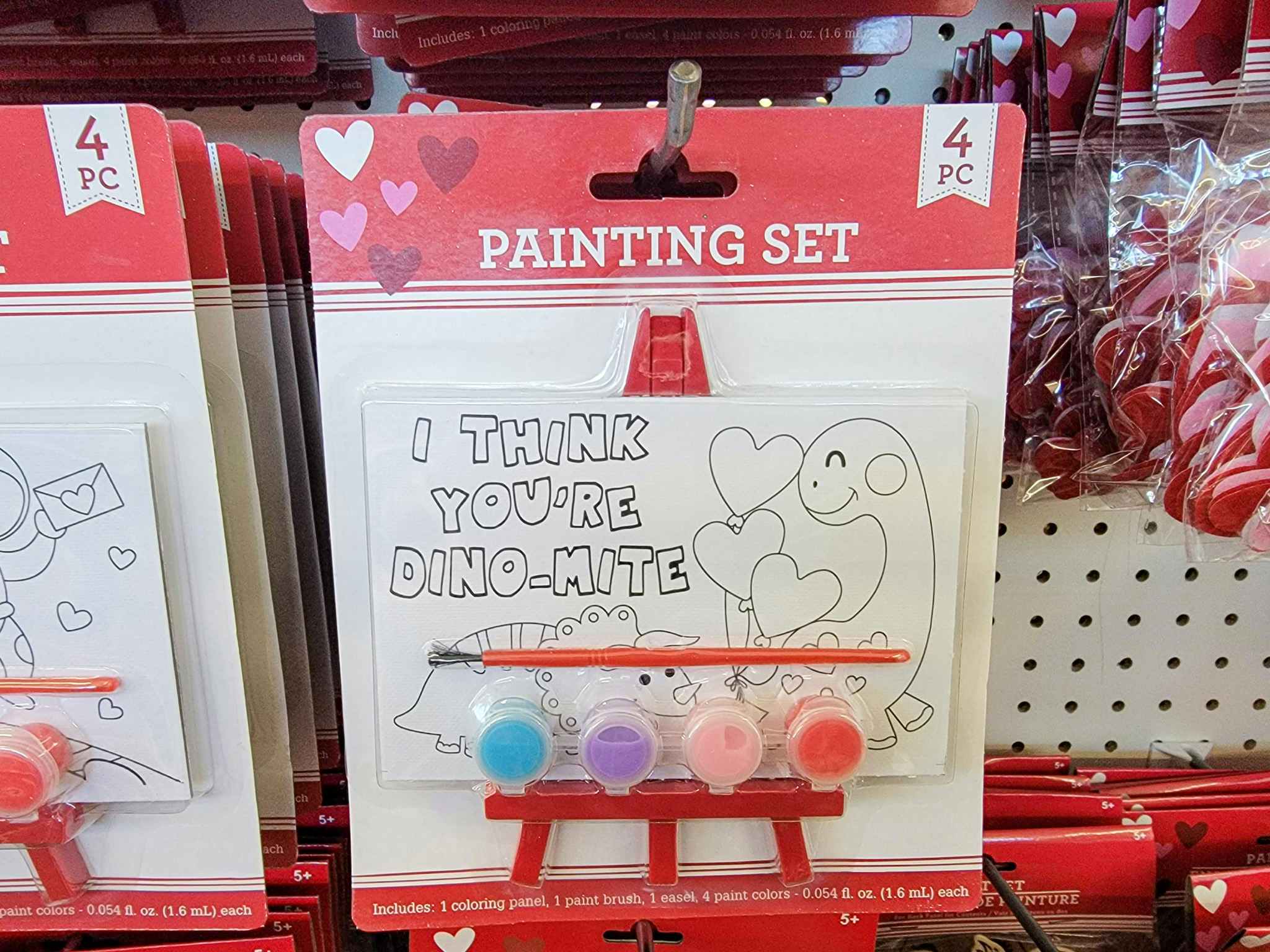 valentines day painting set