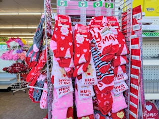 valentine's day socks