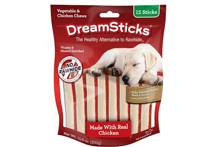 2 DreamSticks Dog Treats