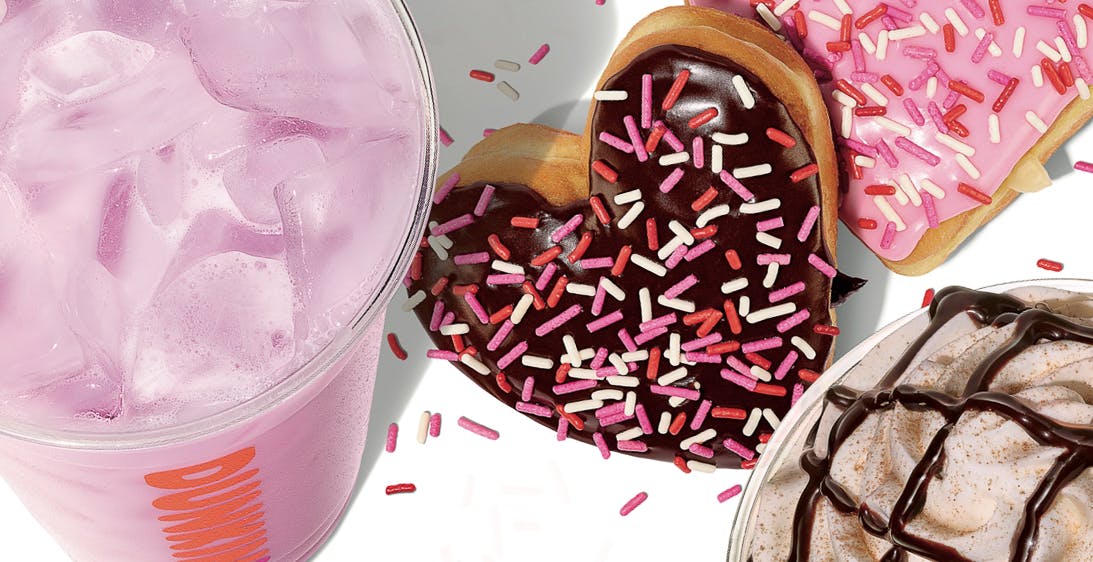 Everything You Need to Know About Dunkin' Donuts Valentine's Day Menu