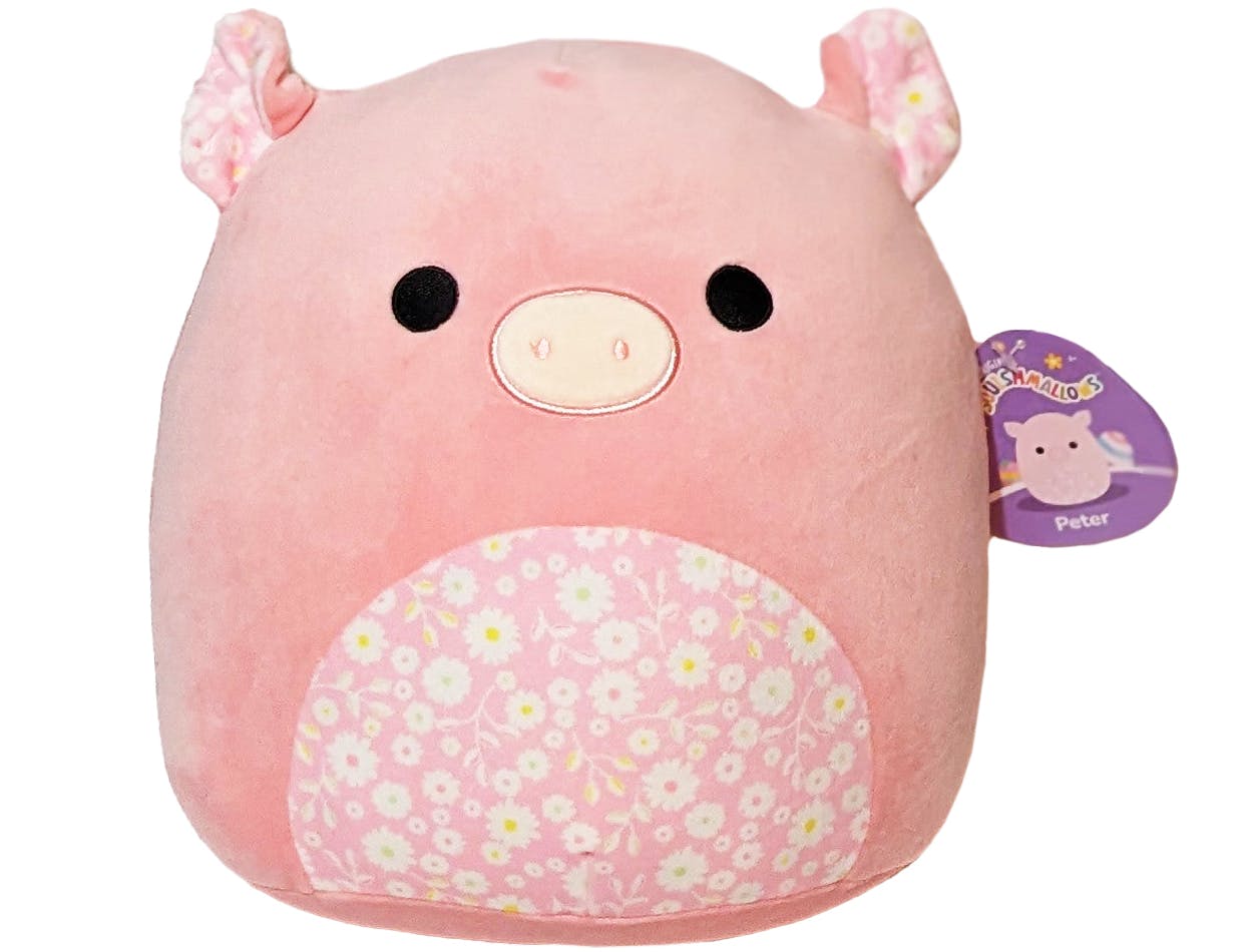 An Easter Peter Pig Squishmallow