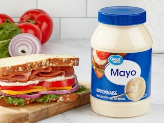 great value mayonnaise next to sandwich