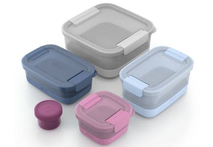 Food Storage with Leak-Proof Lids