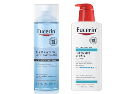 Eucerin Cleanser + Body Lotion