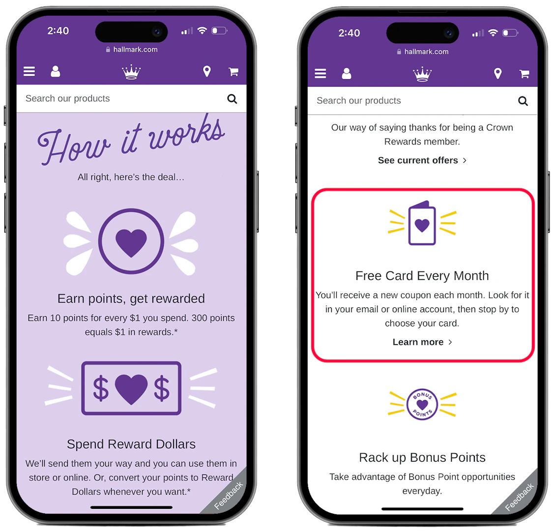 How To Get a Free Hallmark Card Every Month - The Krazy Coupon Lady