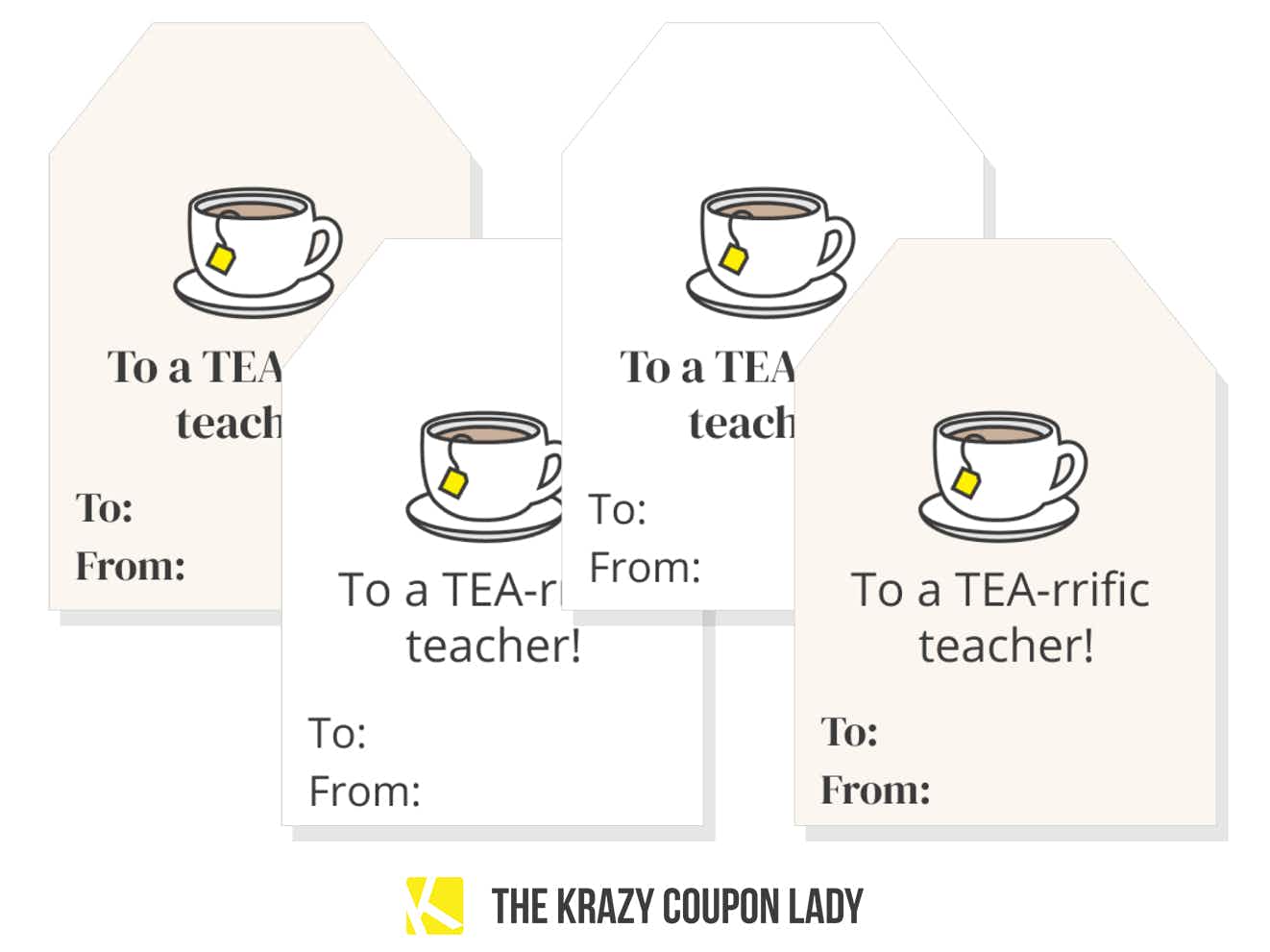 Free Printable Teacher Gift Tags for Teacher Appreciation Week 2023 - The Krazy Coupon Lady free-printable-teacher-gift-tags-for-teacher-appreciation-week-2023-the-krazy-coupon-lady