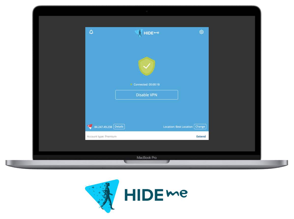hide.me vpn screenshots