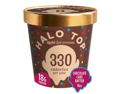 2 Halo Top Ice Cream