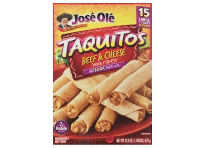 Jose Ole Frozen Taquitos