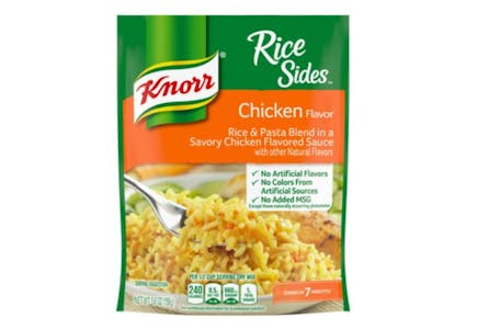 Score 4 Knorr Sides for $1 Each