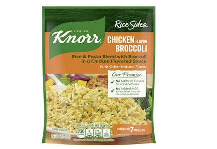 4 Knorr Rice or Pasta Sides