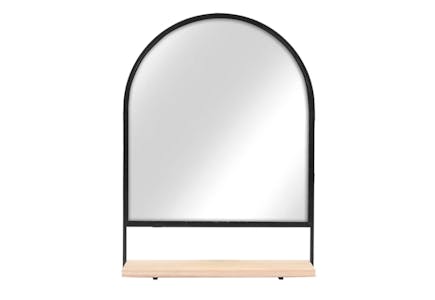 Arch Wall Mirror & Shelf