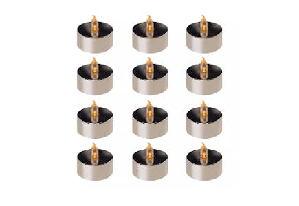 12-Piece Tea Light Candle Set