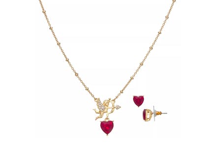 My Valentine Long Pendant Necklace