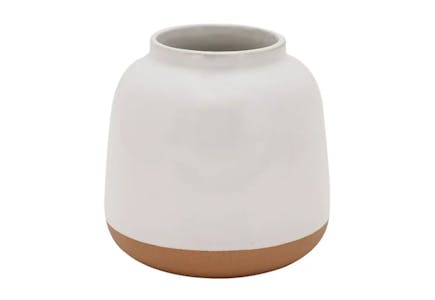 Short Two Tone Vase