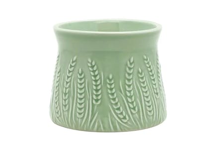 Wheat Pedestal Candleholder