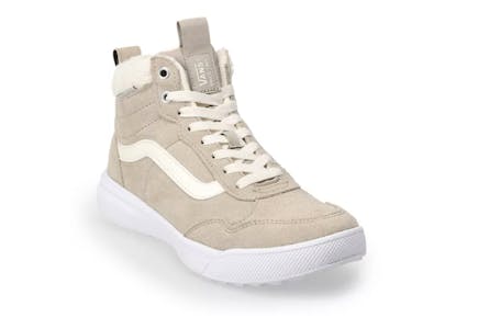 Suede High-Top Shoes