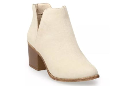 Women's Western Dip Ankle Boots