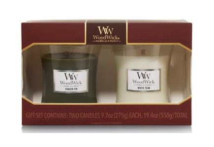 WoodWick Candle Jar 2-Piece Set