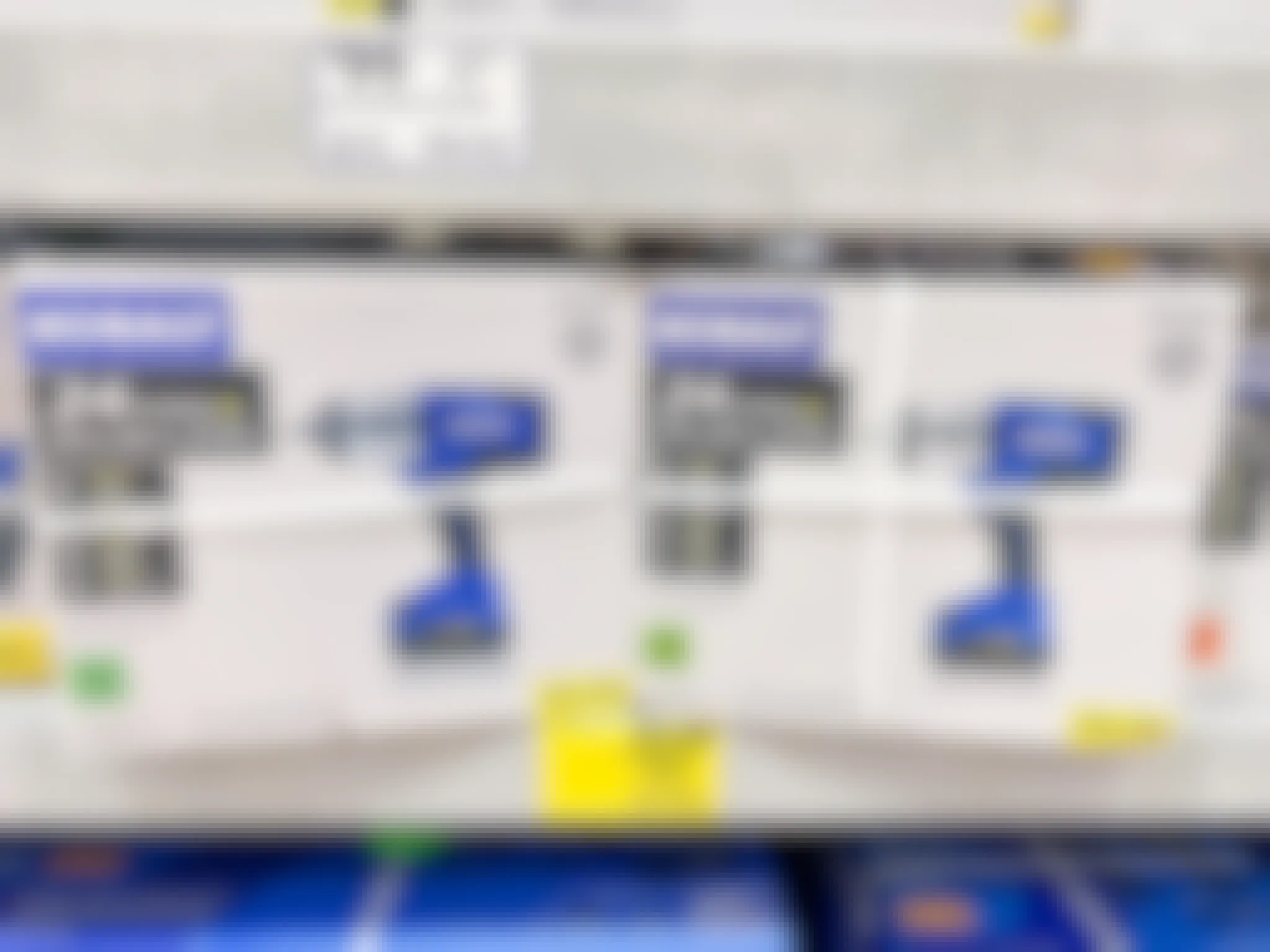 drills on store shelf on clearance