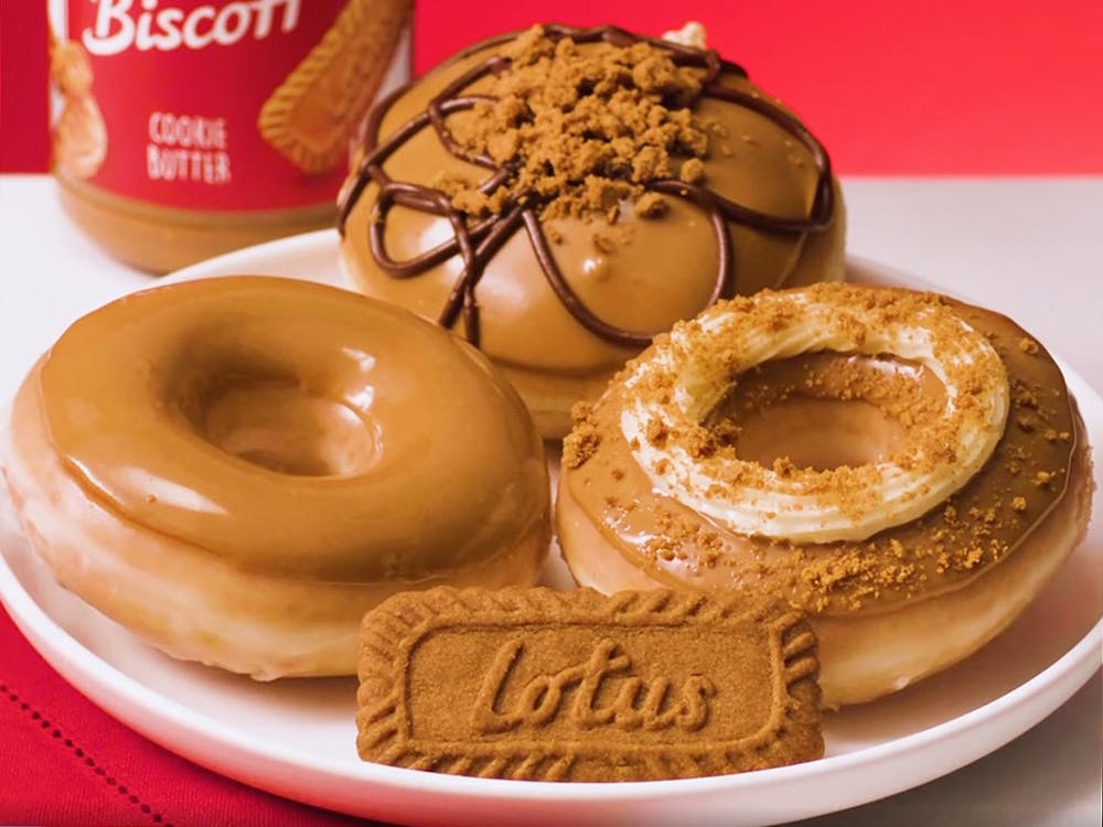 New Krispy Kreme Biscoff Doughnuts Are Here The Krazy Coupon Lady